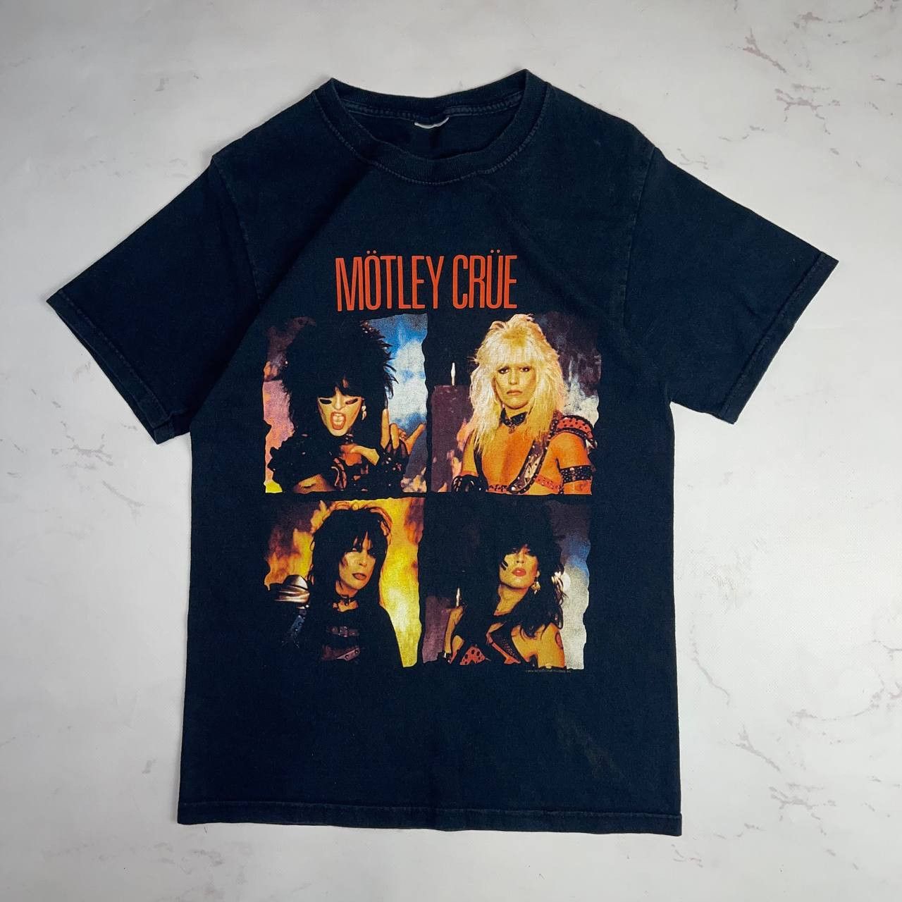 Vintage Band Tees × Vintage Mens Vintage Motley Crue T Shirt rock Size US M / EU 48-50 / 2 - 1 Thumbnail