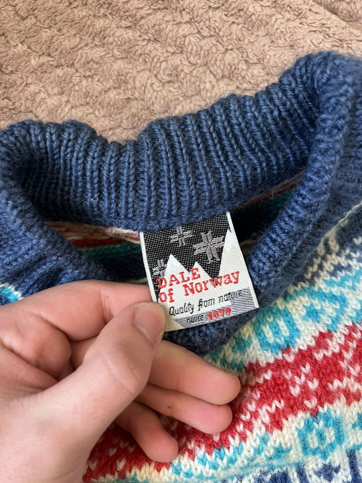 Dale Of Norway × Vintage Vintage 80s 90s Dale of Norway sweater Christmas wool Size US M / EU 48-50 / 2 - 4 Thumbnail