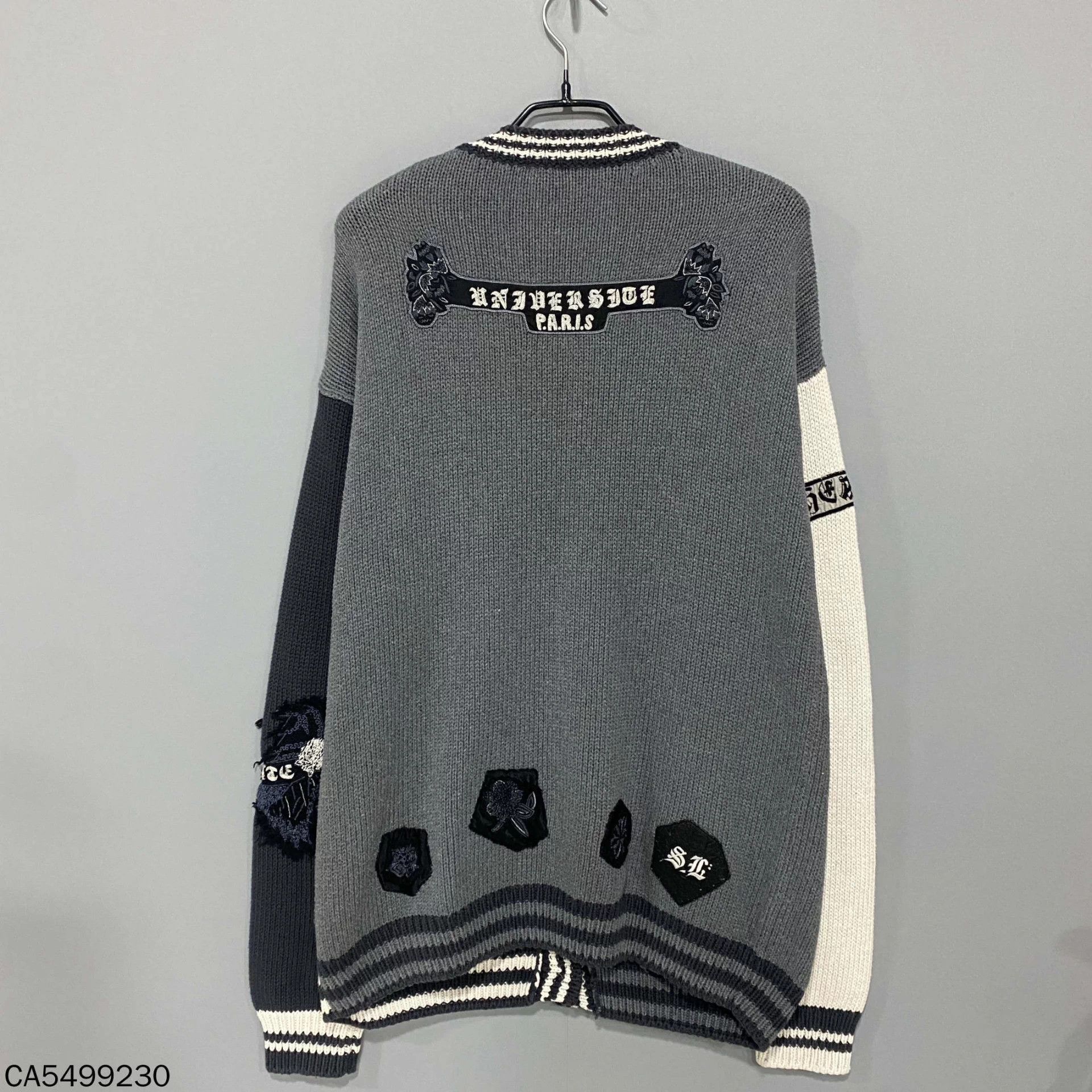 Saint Laurent Paris Saint Laurent embroidered medal cardigan M 99 new Size M / US 6-8 / IT 42-44 - 3 Thumbnail
