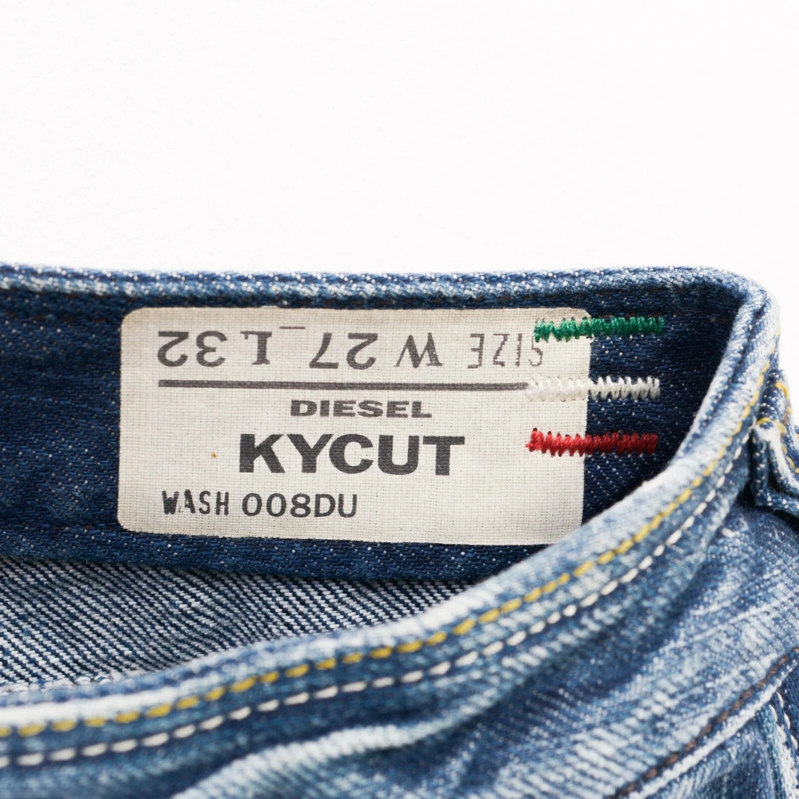 Diesel KYCUT Women's W27 L32 Jeans Low Rise Trousers Cotton Ladies Size 27" / US 4 / IT 40 - 4 Thumbnail