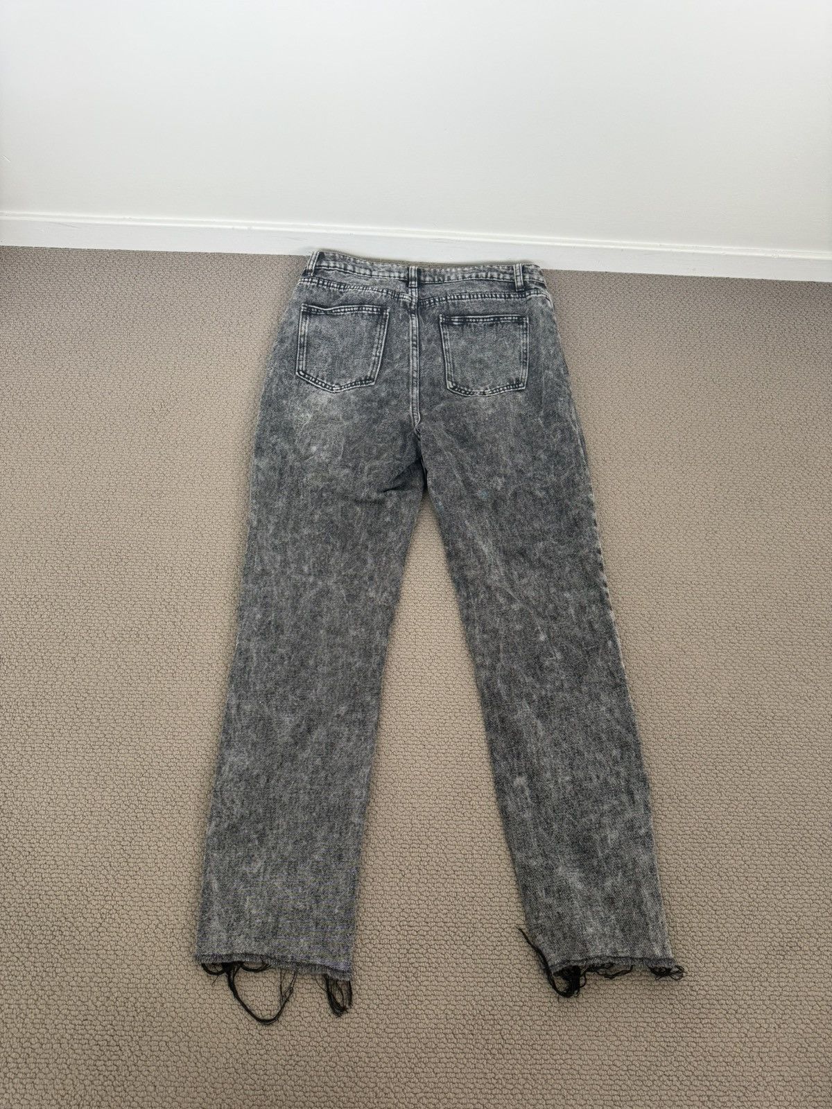 PrettyLittleThing LADIES BLACK JEANS Size 28" / US 6 / IT 42 - 4 Thumbnail