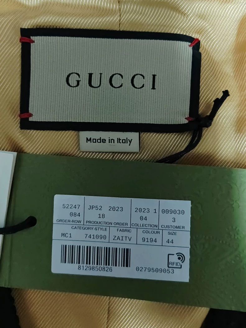 Gucci Gucci23ss plaid cardigan jacket 2503-Nextarrow Size US S / EU 44-46 / 1 - 5 Thumbnail
