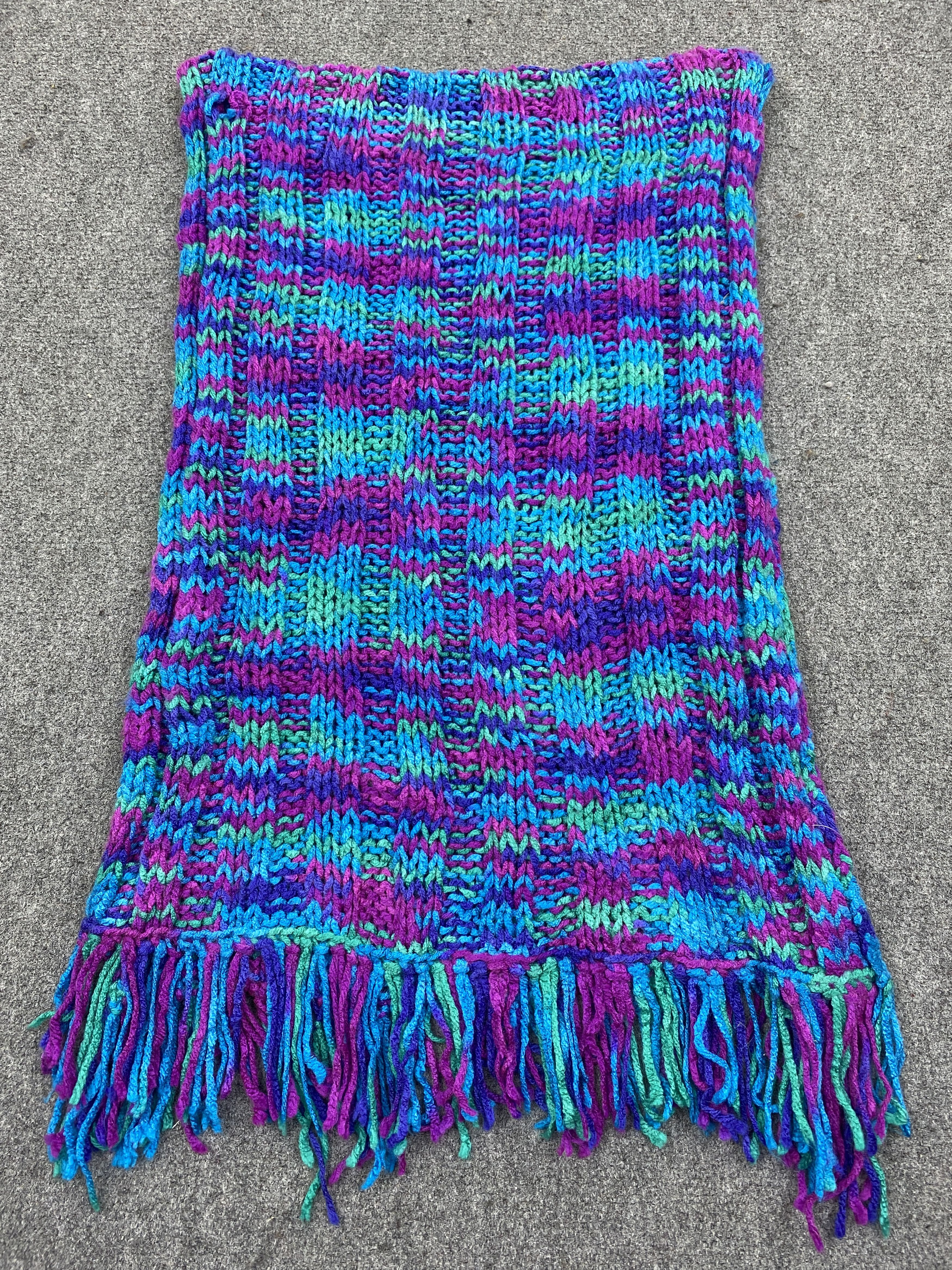 Homespun Knitwear Japanese Brand Knitted Scarf / Muffler / Neckwear SC0276 Size ONE SIZE - 6 Thumbnail