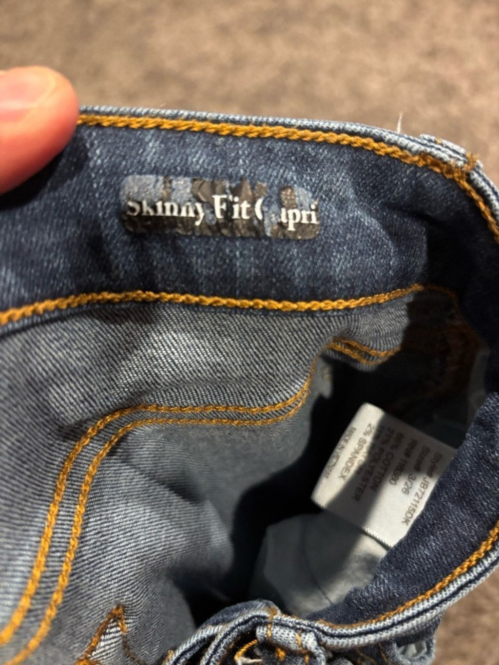 Judy Blue Women's Judy Blue Skinny Fit Capri Jeans Size 26" / US 2 / IT 38 - 6 Thumbnail