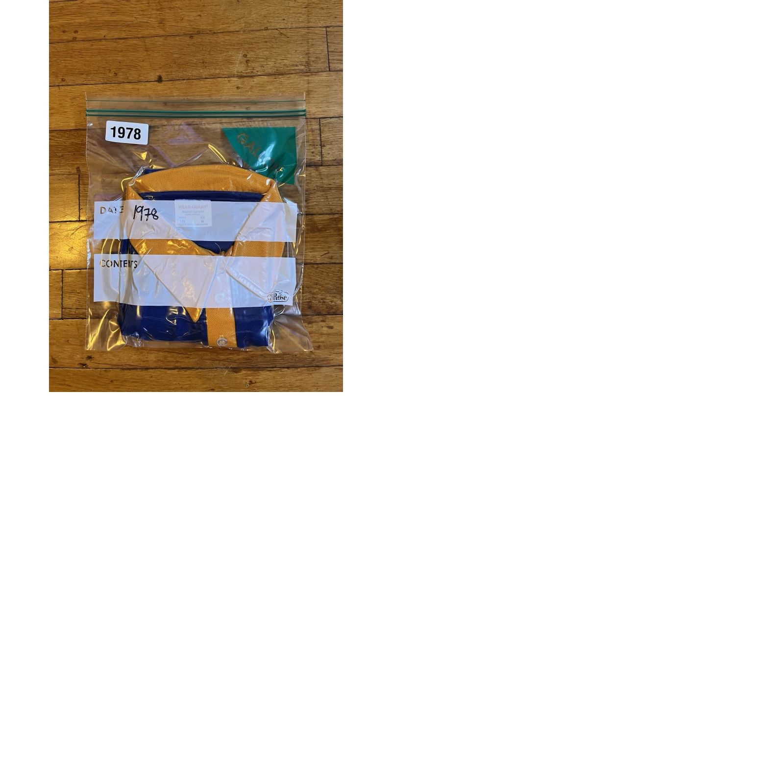 Vintage VINTAGE Notre Dame Basketball Polo Shirt Men’s M Blue Gold 80s USA Wear-Guard Polo Shirt Mens M Blue 80s Retro Notre Dame Basketball Shirt Size US M / EU 48-50 / 2 - 9 Thumbnail