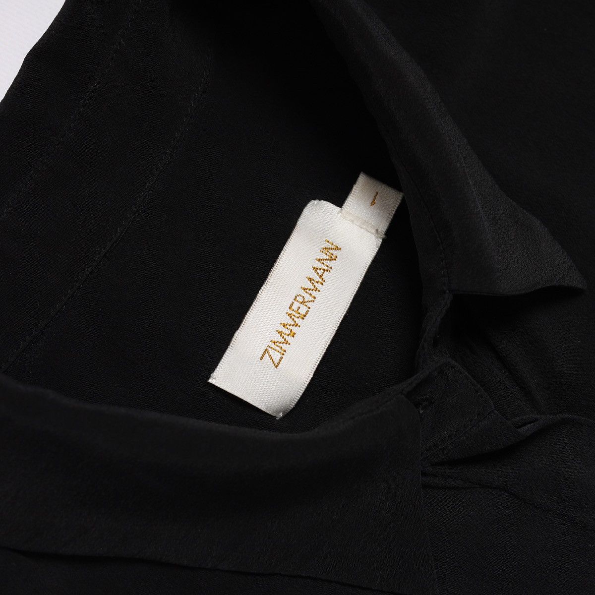 Zimmermann Zimmermann Washed Silk Black Top Shirt Size M / US 6-8 / IT 42-44 - 13 Thumbnail