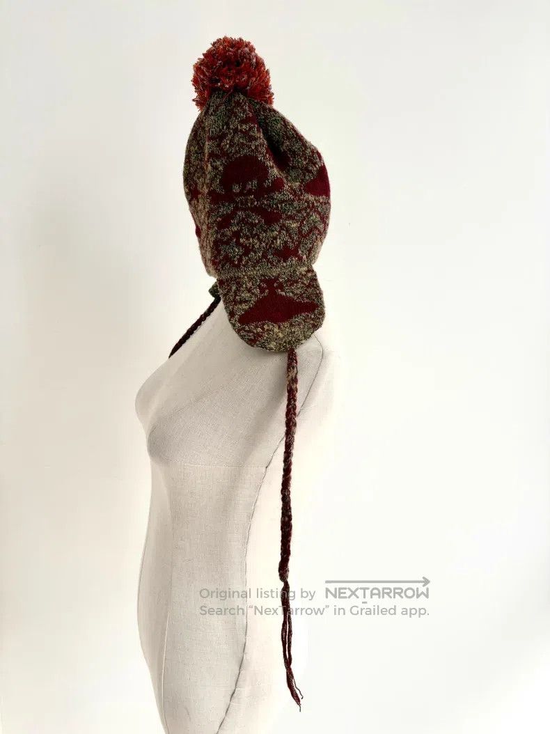 Vivienne Westwood Vivienne Westwood Skull Saturn Printed Earflap Hat Flight Size ONE SIZE - 1 Thumbnail
