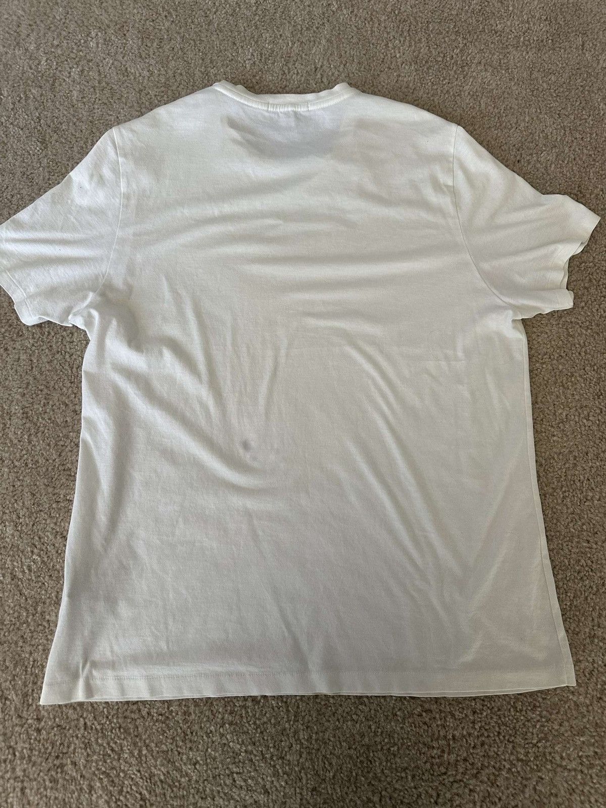 Burberry Burberry Brit Shoulder Plaid White T shirt Size L Size US M / EU 48-50 / 2 - 2 Thumbnail