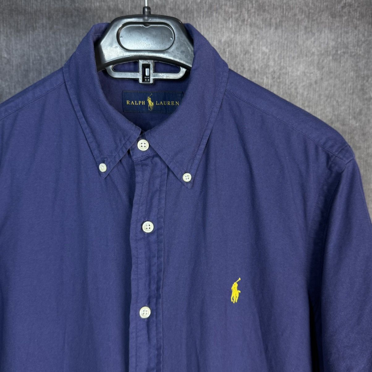 Polo Ralph Lauren Vintage Ralph Lauren Polo Shirt Blue Yellow Logo Size S Size US S / EU 44-46 / 1 - 2 Thumbnail