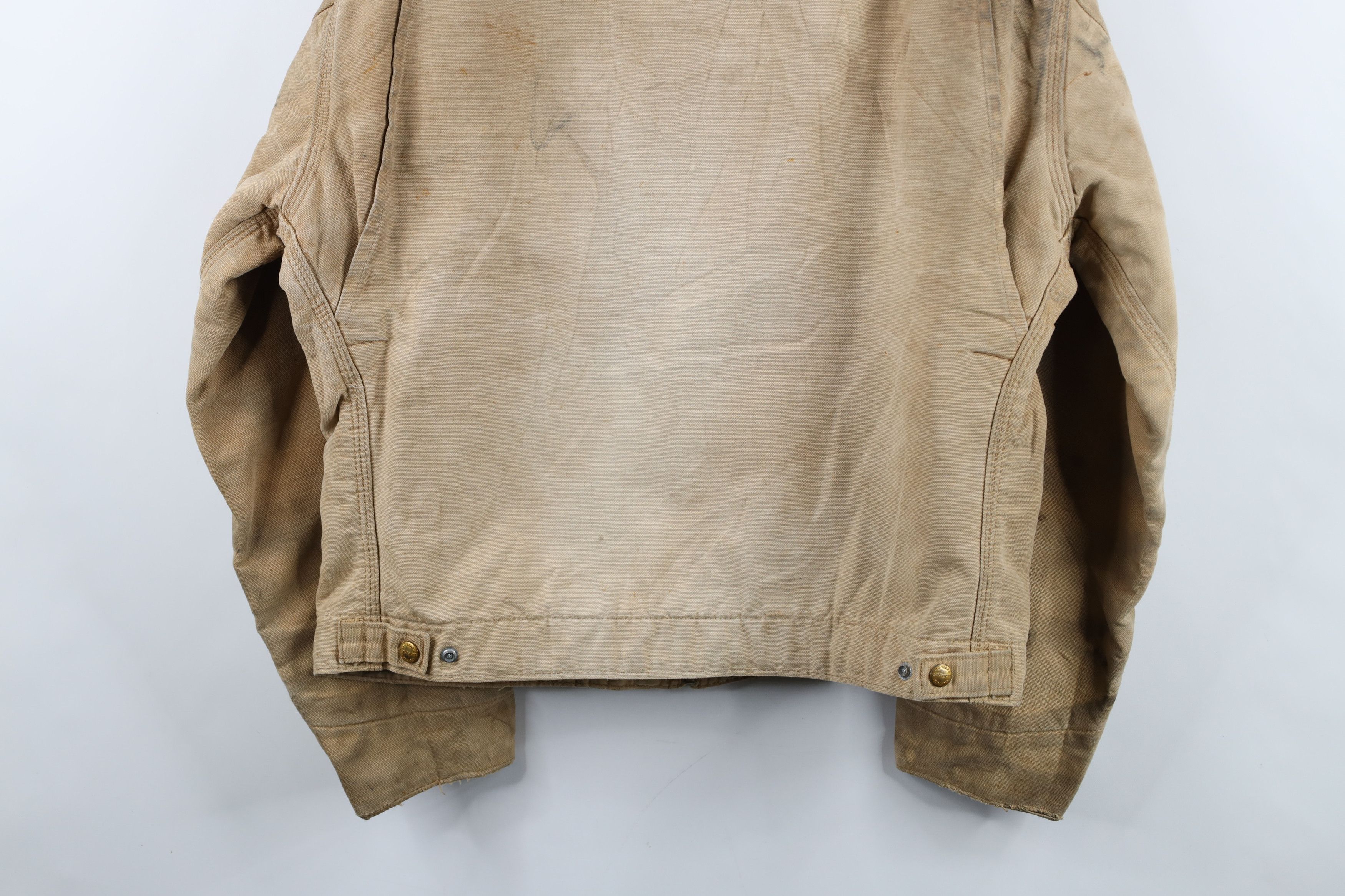 Carhartt Vintage 80s Carhartt 100 Year Lined Detroit Jacket USA Size US L / EU 52-54 / 3 - 15 Thumbnail