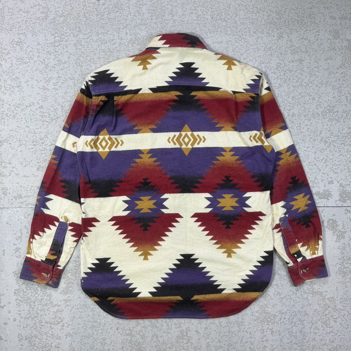 Vintage × Woolrich Woolen Mills Vintage Woolrich Aztec Navajo Shirt Size US M / EU 48-50 / 2 - 6 Thumbnail