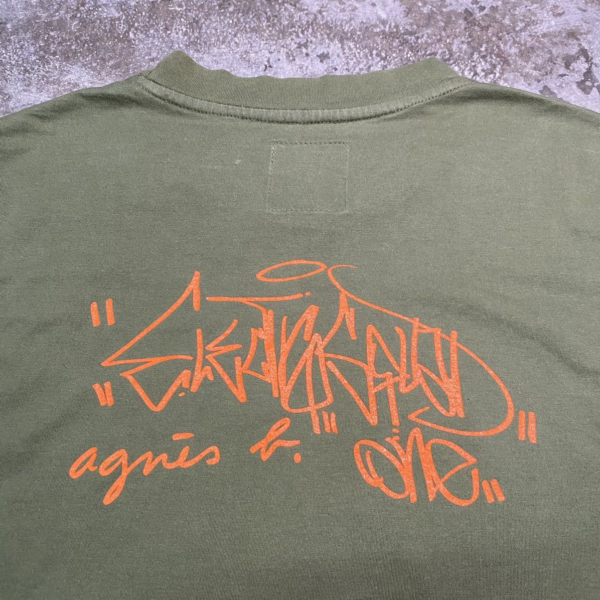 agnes b. Vintage Agnes B. Sport X Phaty Hiphop Graffiti Sleeveless Size L / US 10 / IT 46 - 9 Thumbnail