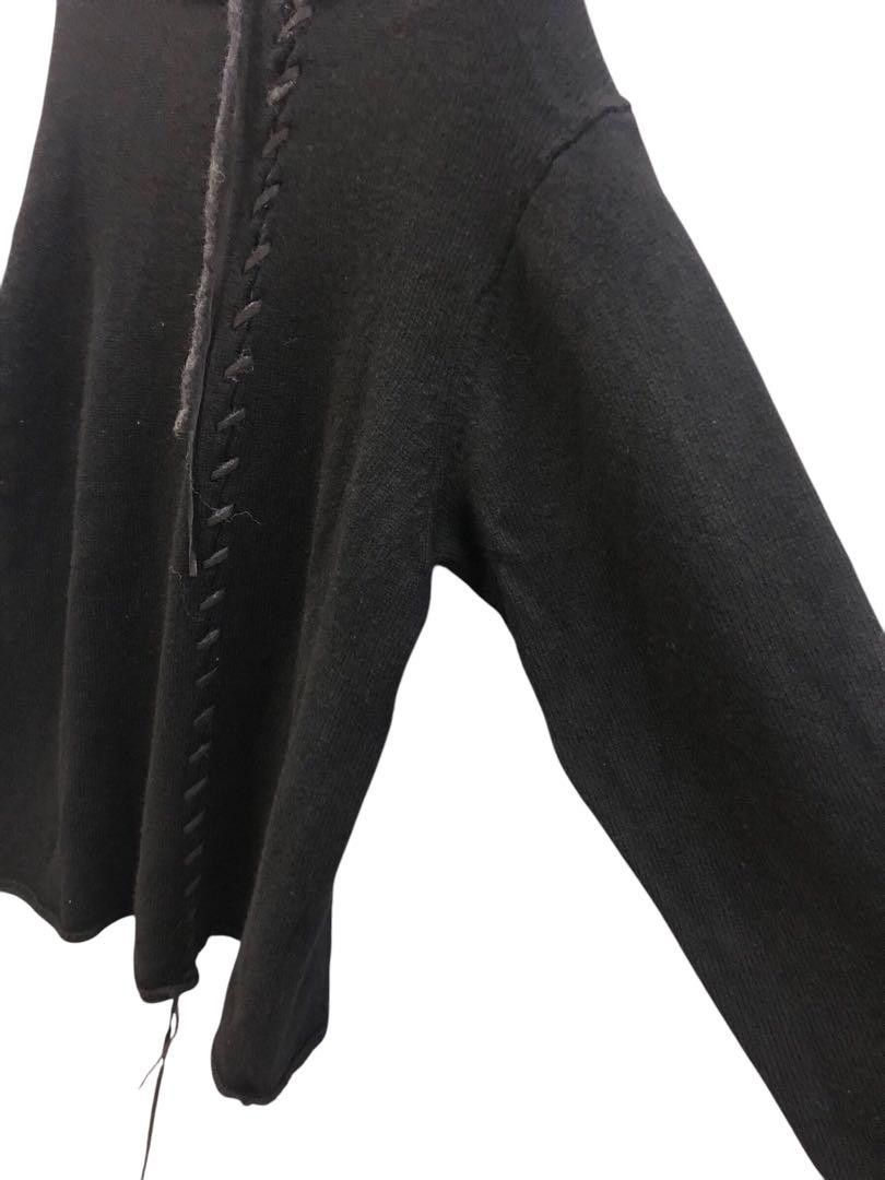 Yohji Yamamoto yohji yamamoto pour homme Leather String Long Cardigan Size US L / EU 52-54 / 3 - 6 Thumbnail