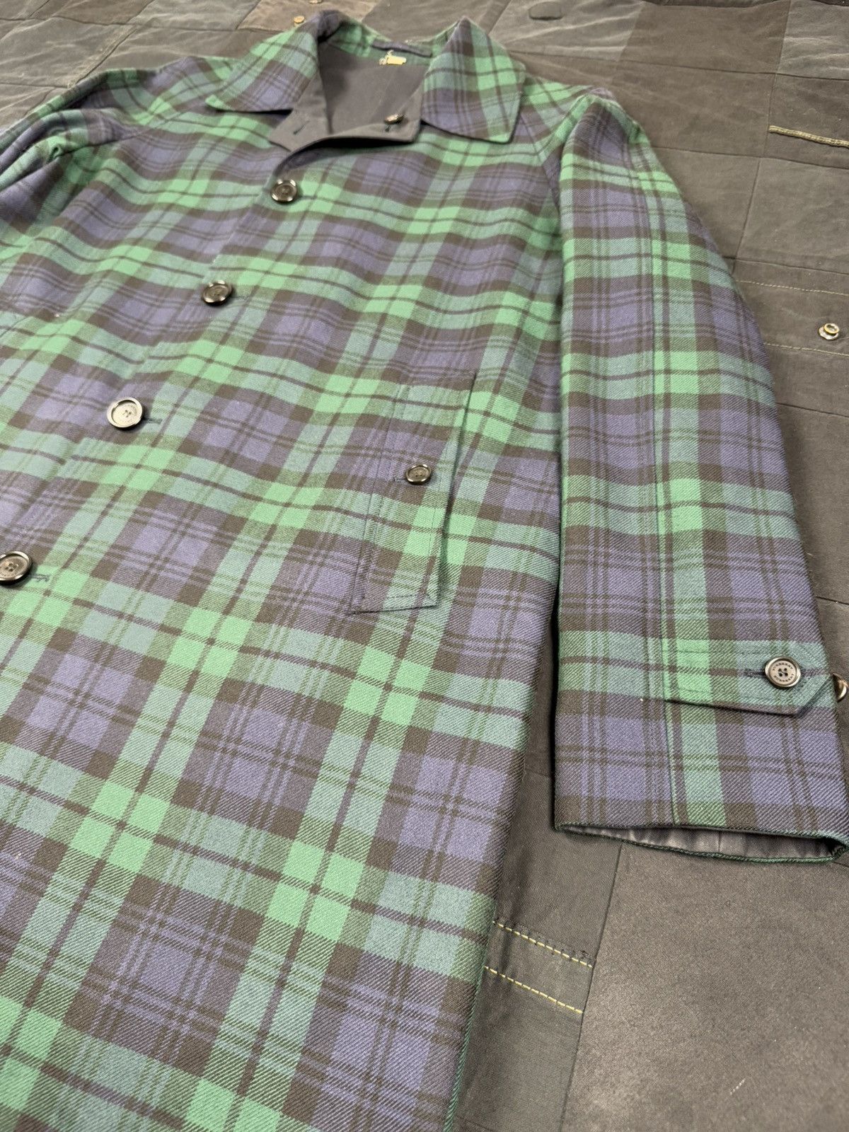 Burberry Reversible Plaid Trench Coat Size US L / EU 52-54 / 3 - 2 Thumbnail