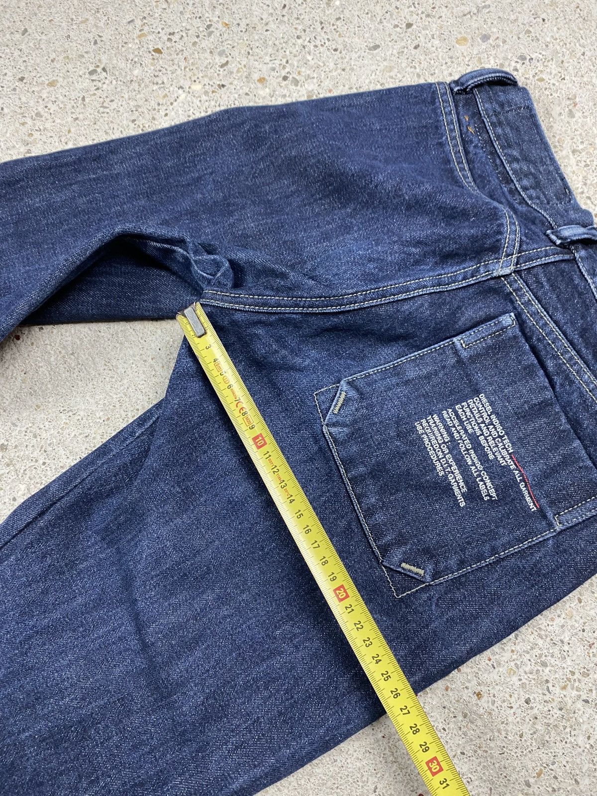 Diesel Diesel vintage dit flared bootcut jeans navy selvedge denim Size 27" / US 4 / IT 40 - 15 Thumbnail