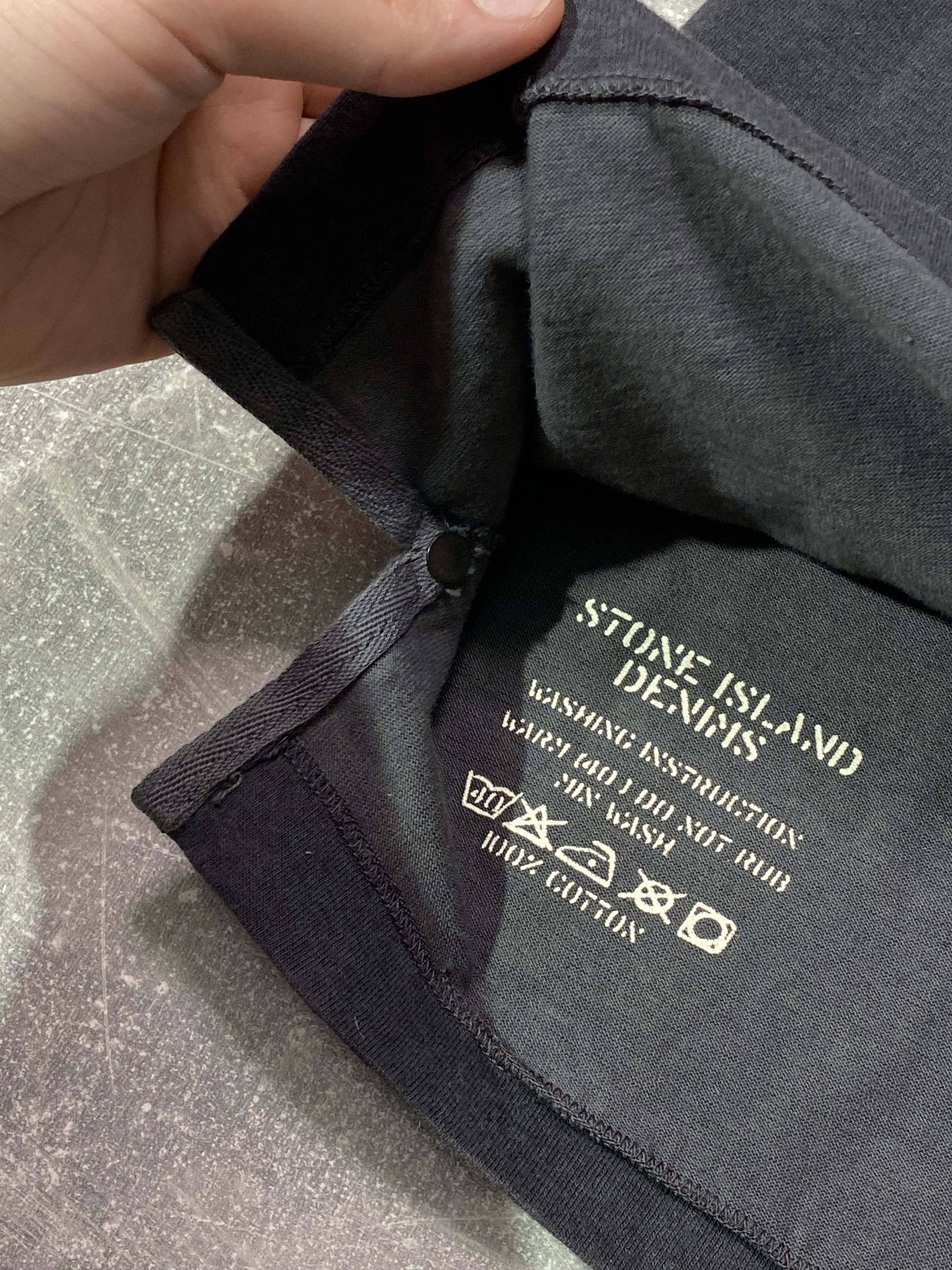Stone Island Vintage 00s Stone Island Compass Polo T-shirt Military Style Size US L / EU 52-54 / 3 - 10 Thumbnail