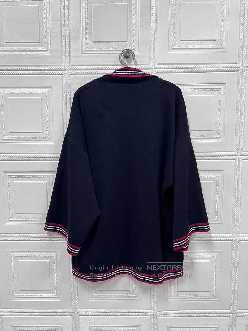 Gucci Gucci Double G gold buckle colour-blocking cotton mulberry Size L / US 10 / IT 46 - 2 Thumbnail