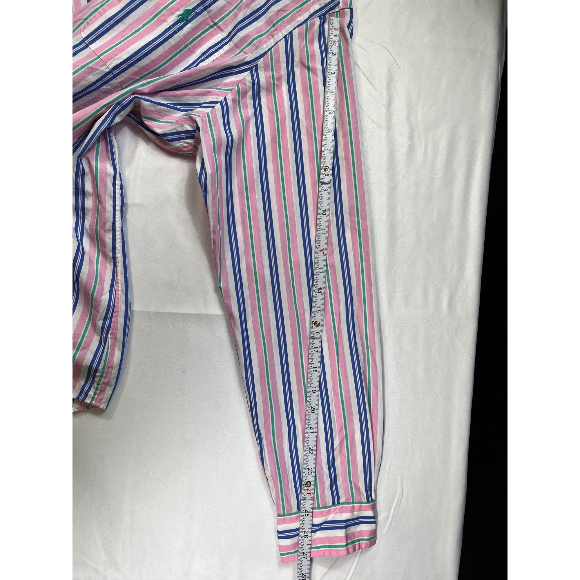 Ralph Lauren Ralph Lauren SKU 7541 Multicolor Striped Dress Shirt Size XX Size US XXL / EU 58 / 5 - 6 Thumbnail