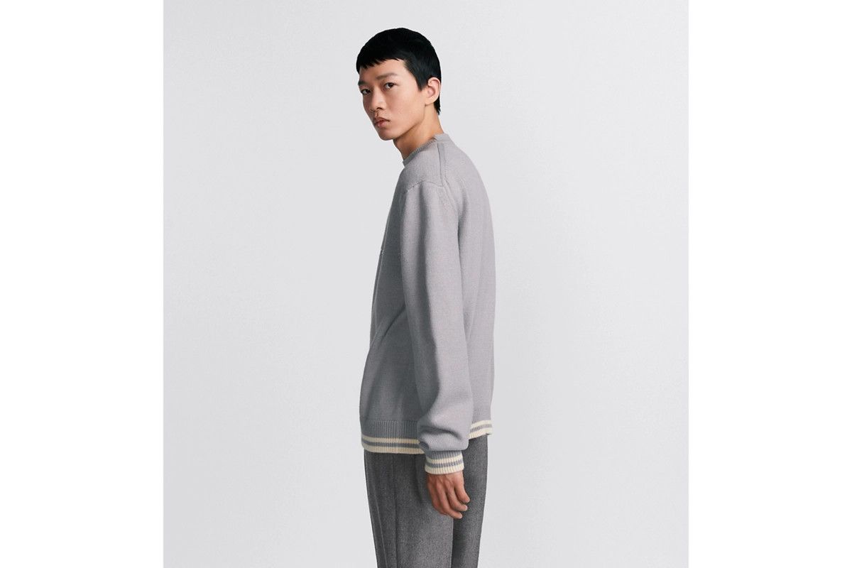 Dior o1bcso1str0226 Tag Sweater in Grey Size US S / EU 44-46 / 1 - 6 Thumbnail