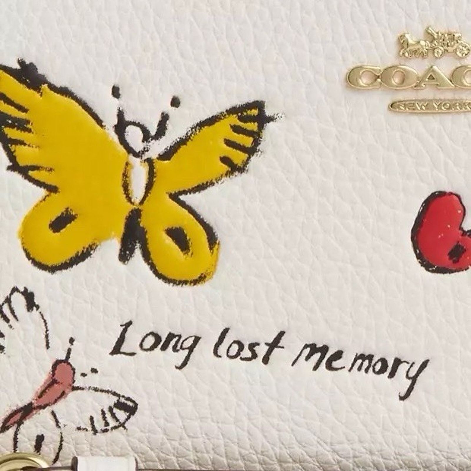 Coach NWT Coach Long Zip Around Wallet With Sketch Print CAX11 Size ONE SIZE - 9 Thumbnail