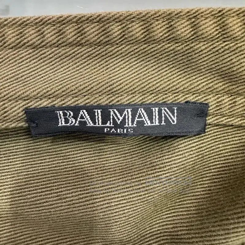 Balmain Balmain Men's Green Cotton Jacket . Size US M / EU 48-50 / 2 - 6 Thumbnail