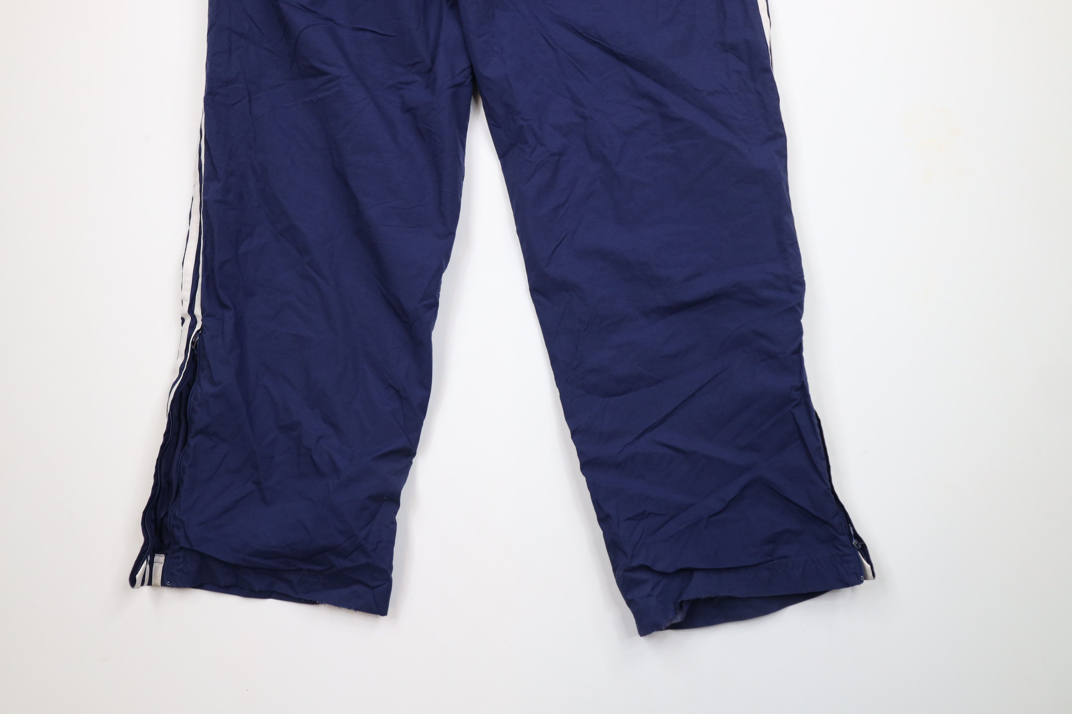 Adidas × Vintage Vintage 90s Adidas Out Striped Lined Wide Leg Pants Blue Size US 36 / EU 52 - 13 Thumbnail