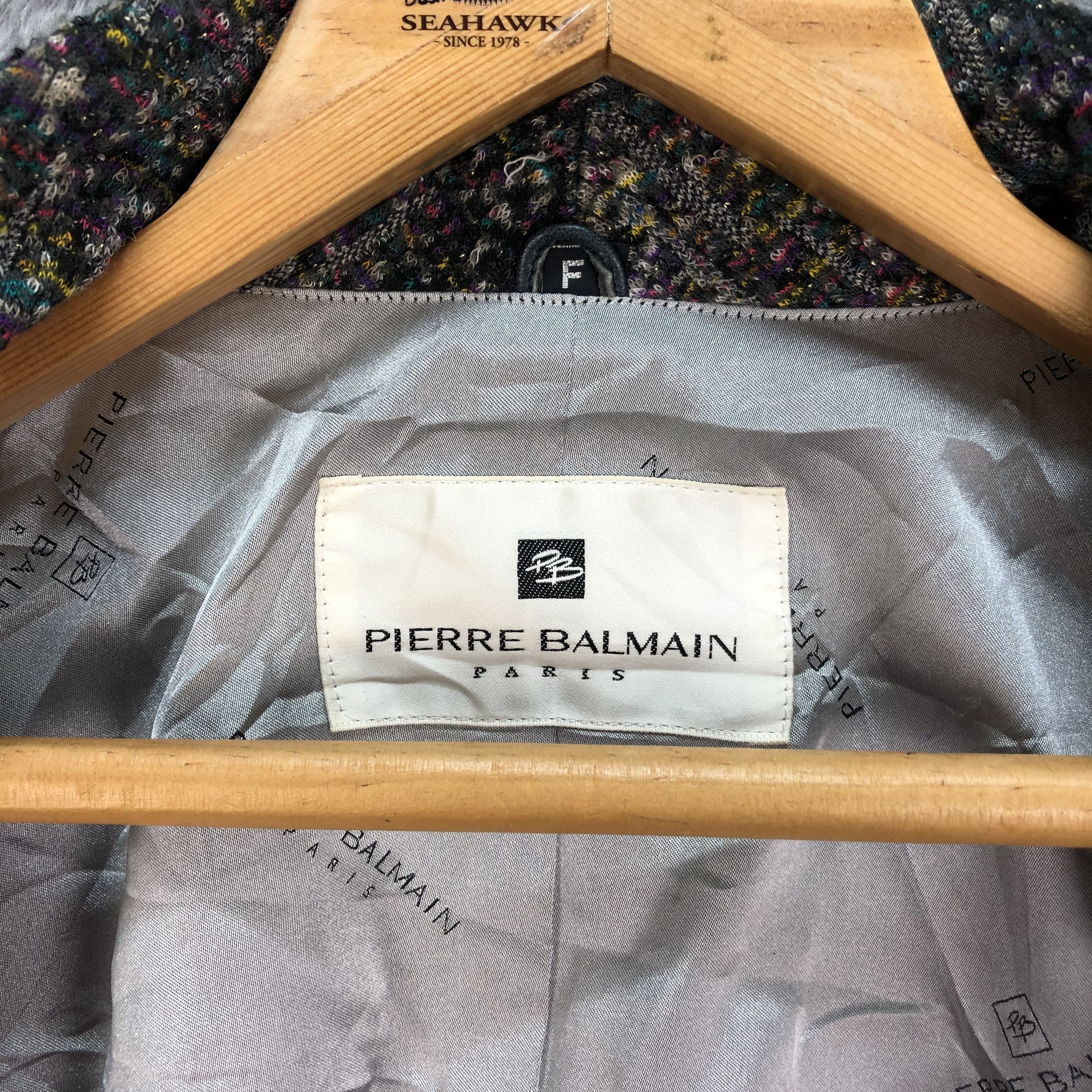 Pierre Balmain PIERRE BALMAIN PARIS DOUBLE BREASTED JACKET #5102-33 Size M / US 6-8 / IT 42-44 - 7 Thumbnail