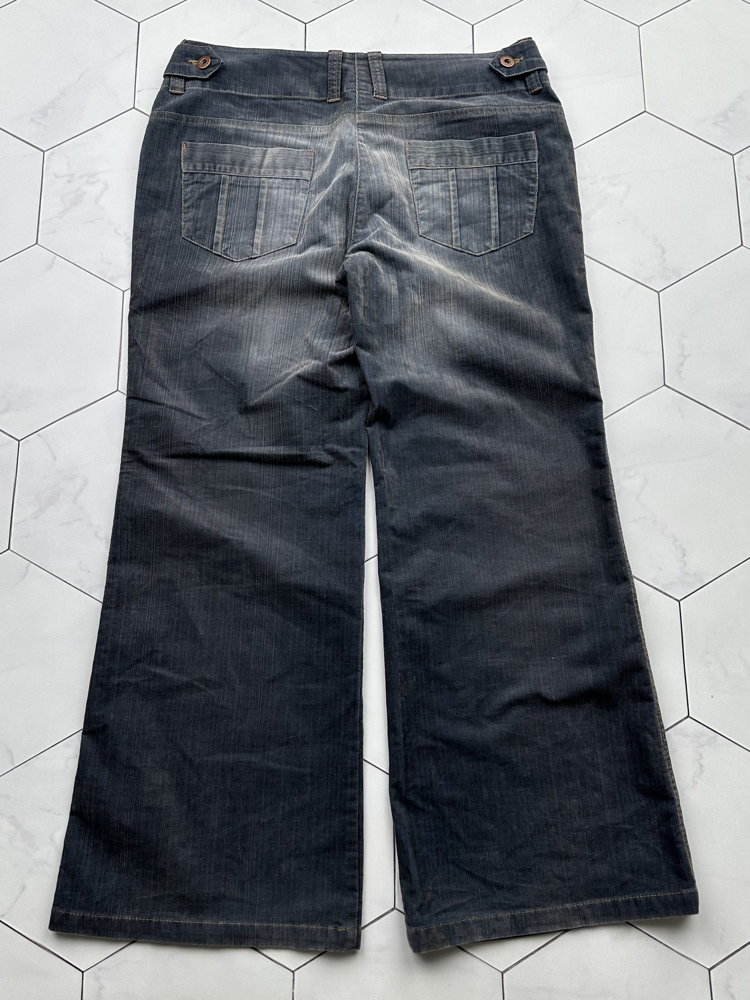 Japanese Brand Vintage Baggy Flare Faded Pants E2 Size US 30 / EU 46 - 4 Thumbnail