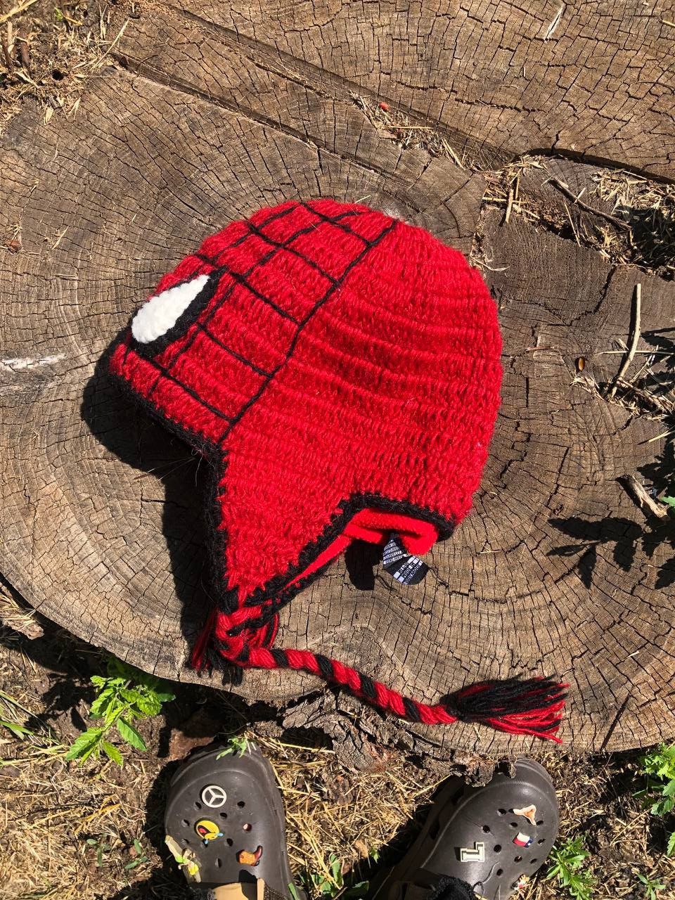 Cartoon Network VERY RARE COMICS MARVEL SPIDER-MAN KNIT HATS DESIGNER 90s Size ONE SIZE - 4 Thumbnail