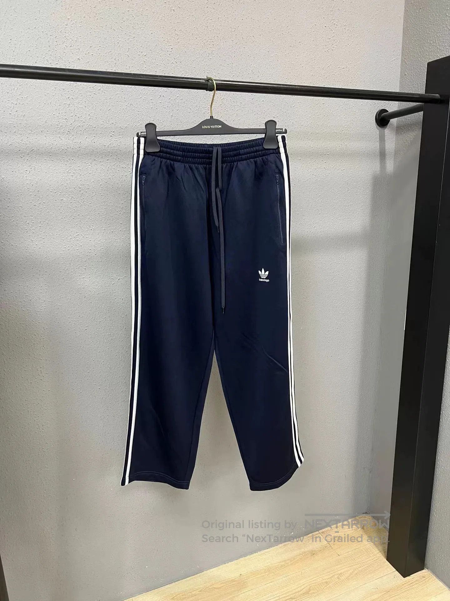 Balenciaga Balenciaga x adidas Blue Track Pants. Size US 30 / EU 46 - 1 Thumbnail