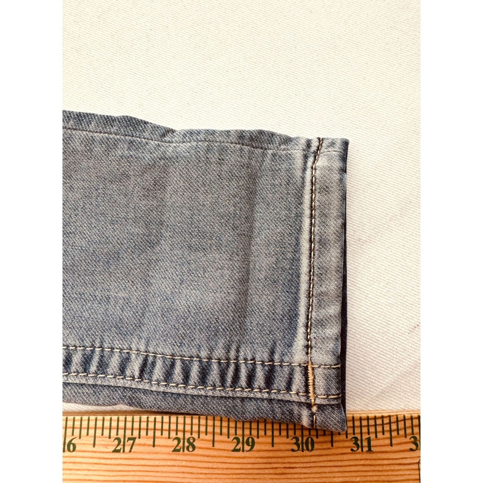 Miss Me Miss Me Jeans 26 Signature Skinny Embellished Studded Embroidered Denim 5-Pocket Regular Rise Low Vintage No Womens Jeans Size 26" / US 2 / IT 38 - 8 Thumbnail