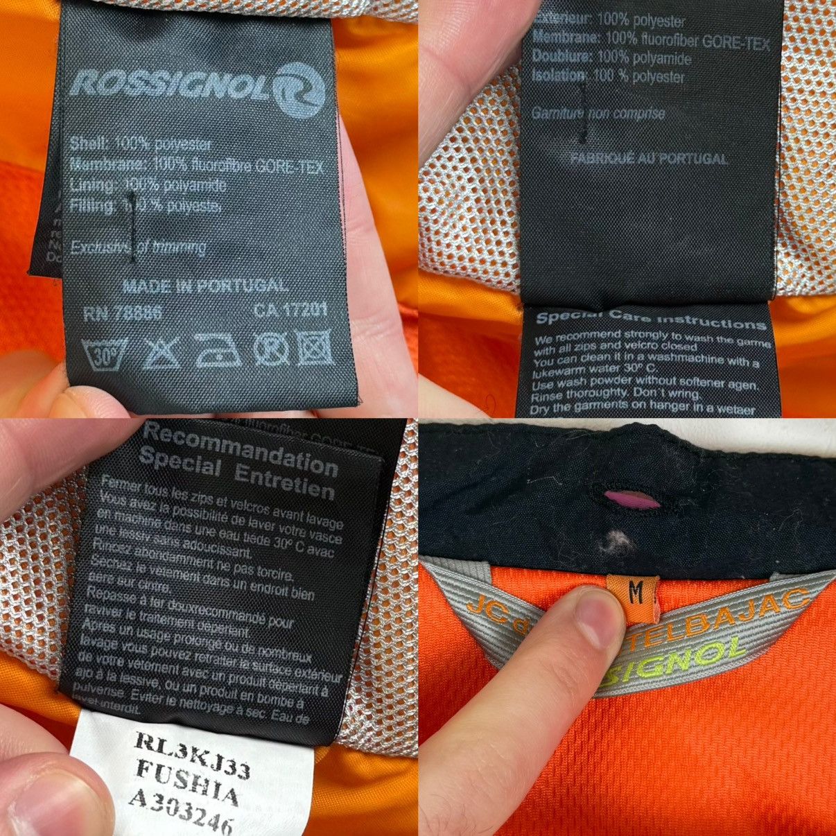 Rossignol JC de Castelbajac x Rossignol Luxury Gore-Tex Ski Jacket Top Size M / US 6-8 / IT 42-44 - 23 Thumbnail