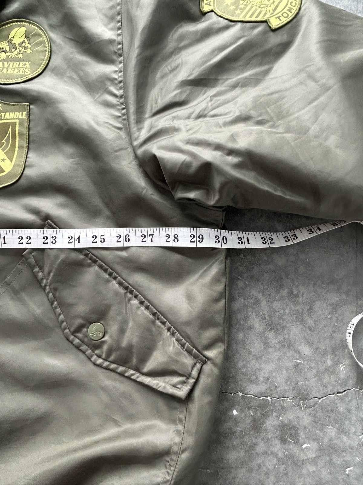 Avirex Vintage Y2K Avirex Bomber Jacket Olive Green Size US XXL / EU 58 / 5 - 9 Thumbnail