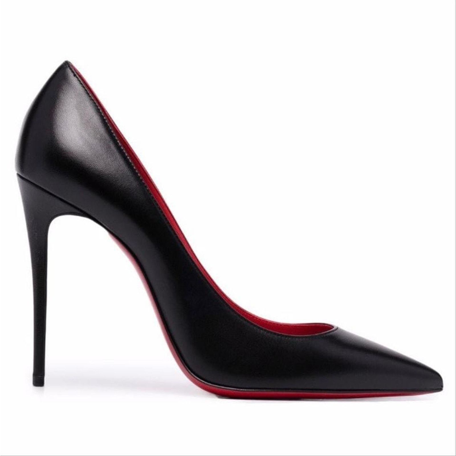 Christian Louboutin Kate 100 leather pumps Size US 9 / IT 39 - 1 Thumbnail