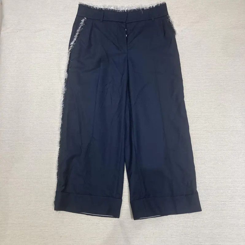 Thom Browne Thom Browne Casual Wool Pants for Women 0089 Size 26" / US 2 / IT 38 - 1 Thumbnail