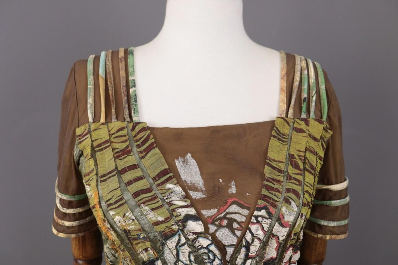 Designer Save The Queen Multicolor Abstract A-Line Dress Size M Size M / US 6-8 / IT 42-44 - 5 Thumbnail
