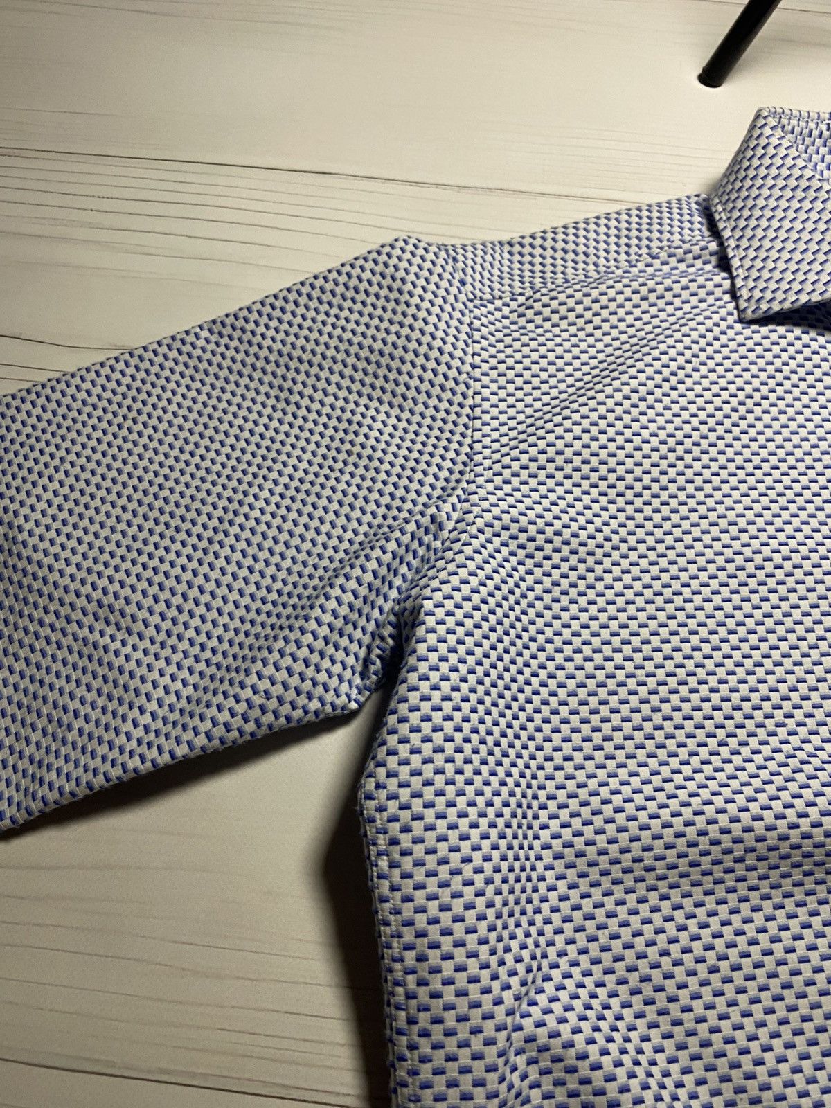 Vintage × Yves Saint Laurent Vintage Yves Saint Laurent embroidered logo button up shirt Size US L / EU 52-54 / 3 - 18 Thumbnail