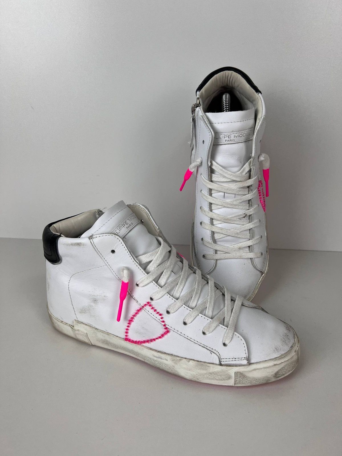 Philippe Model Philippe Model leather sneaker woman size 40 Size US 10 / IT 40 - 1 Thumbnail