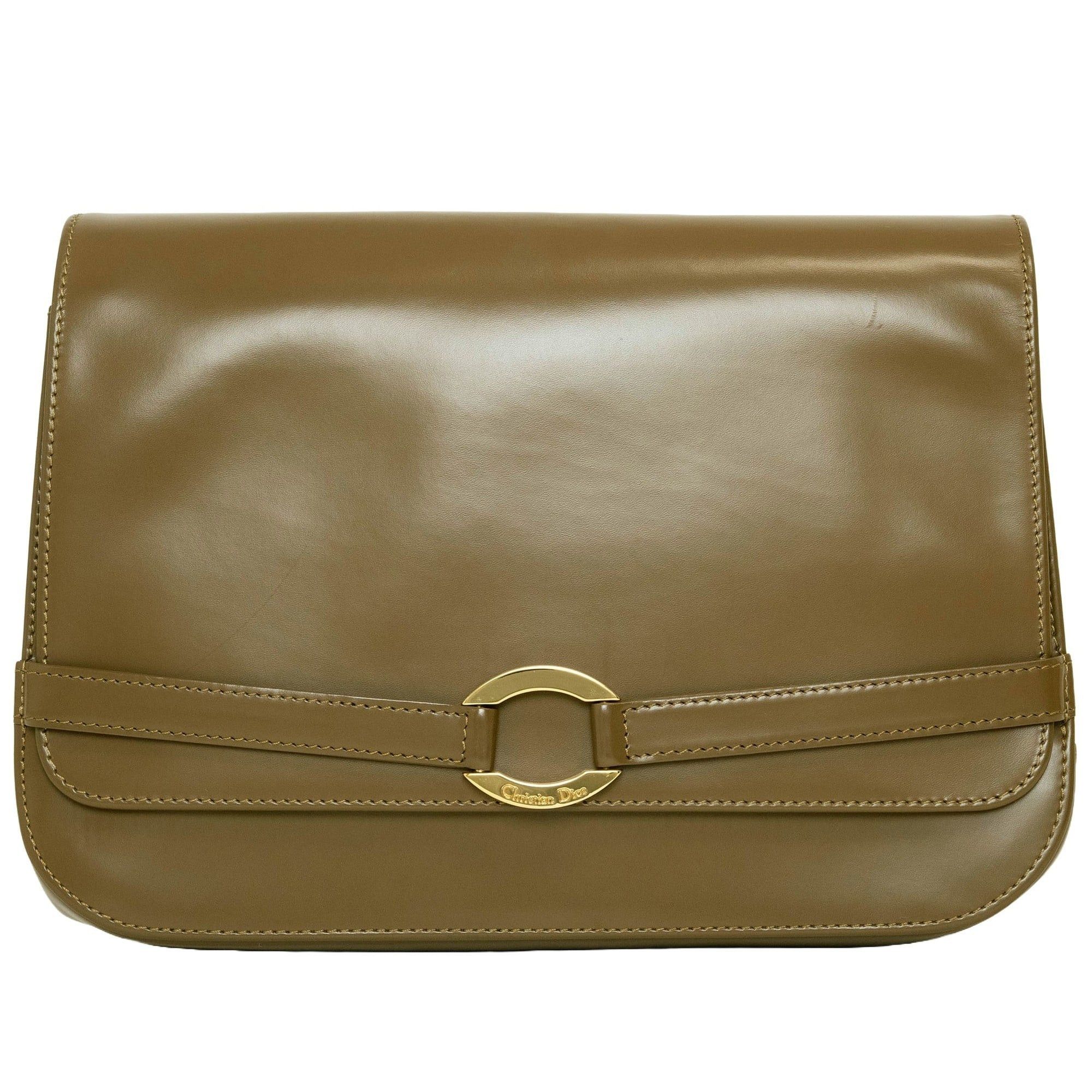 Dior Christian Dior bag, clutch second brown Size ONE SIZE - 1 Thumbnail