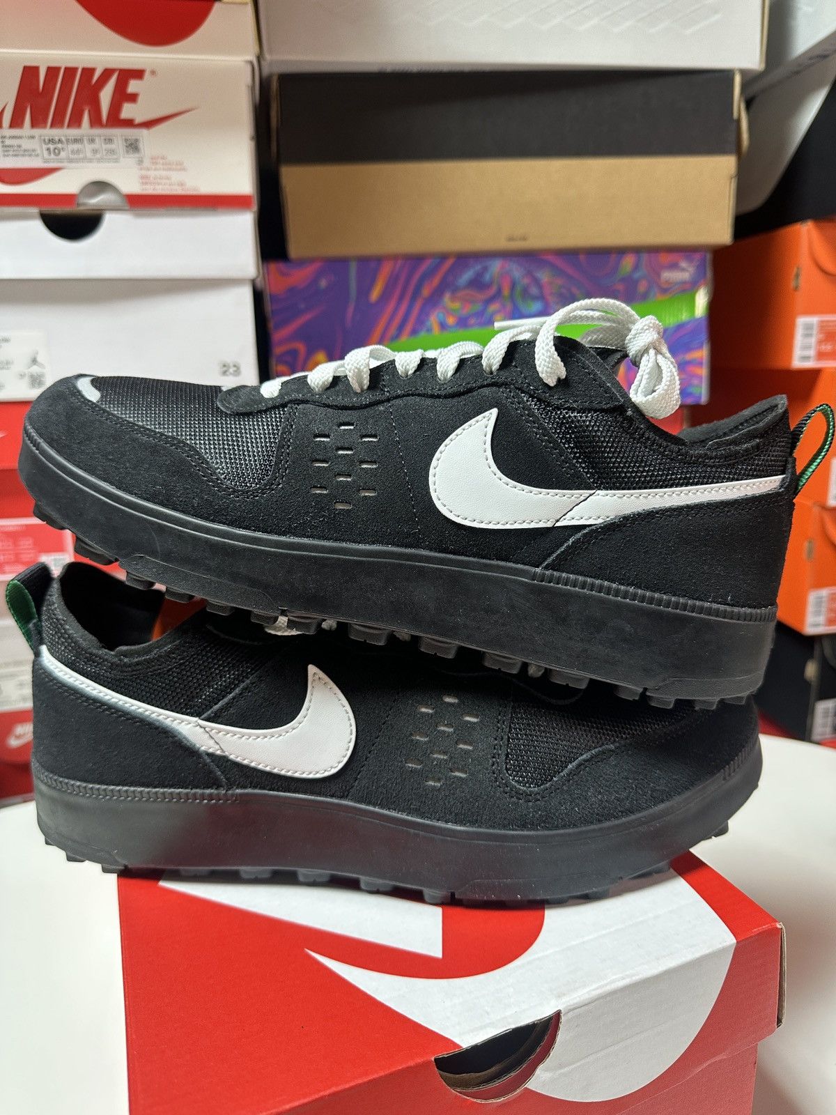 Nike *New Size 10.5 US MEN. Nike C1TY Black Summit/ White. Size US 10.5 / EU 43-44 - 2 Thumbnail