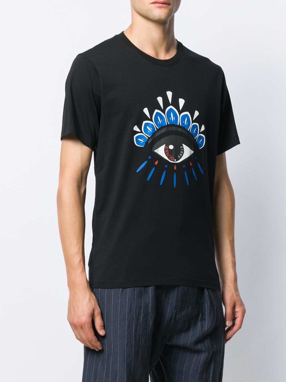 Kenzo Kenzo T-shirt luxury new condition eye logo Size US M / EU 48-50 / 2 - 2 Thumbnail