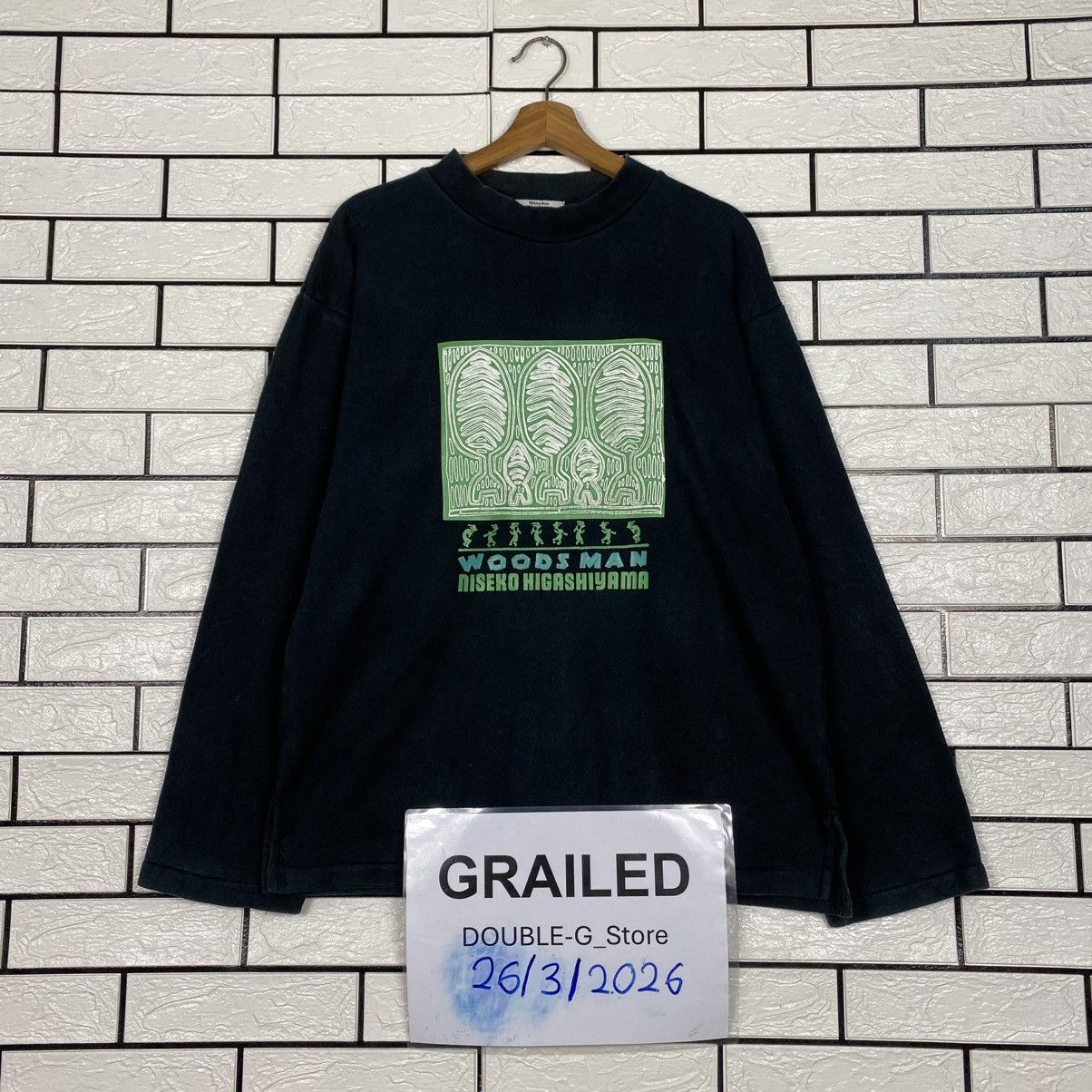 Issey Miyake Vintage Sweatshirt Niseko Higashiyama Big Logo Size US M / EU 48-50 / 2 - 1 Thumbnail