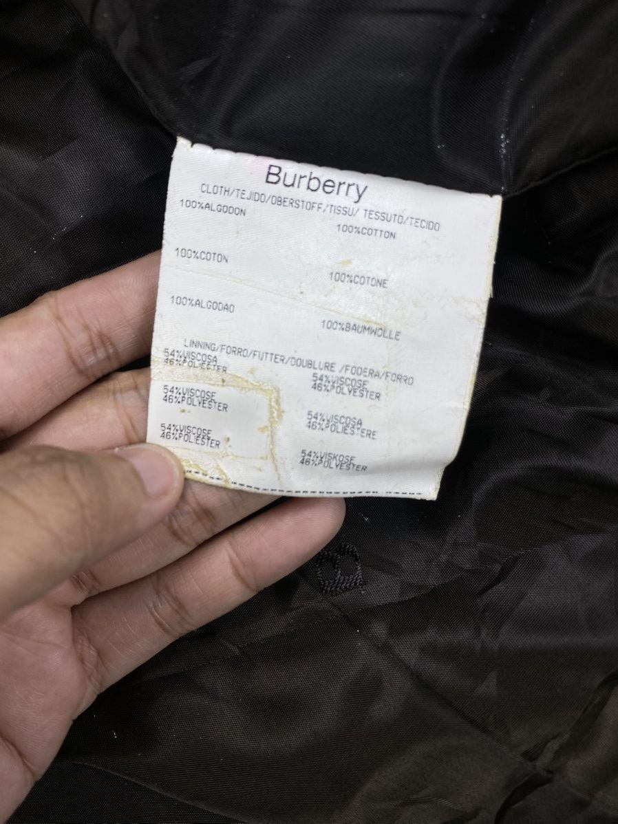 Burberry × Japanese Brand × Vintage Vintage Burberry London Double Colar Wool Trench Coat Jacket Size US M / EU 48-50 / 2 - 12 Thumbnail
