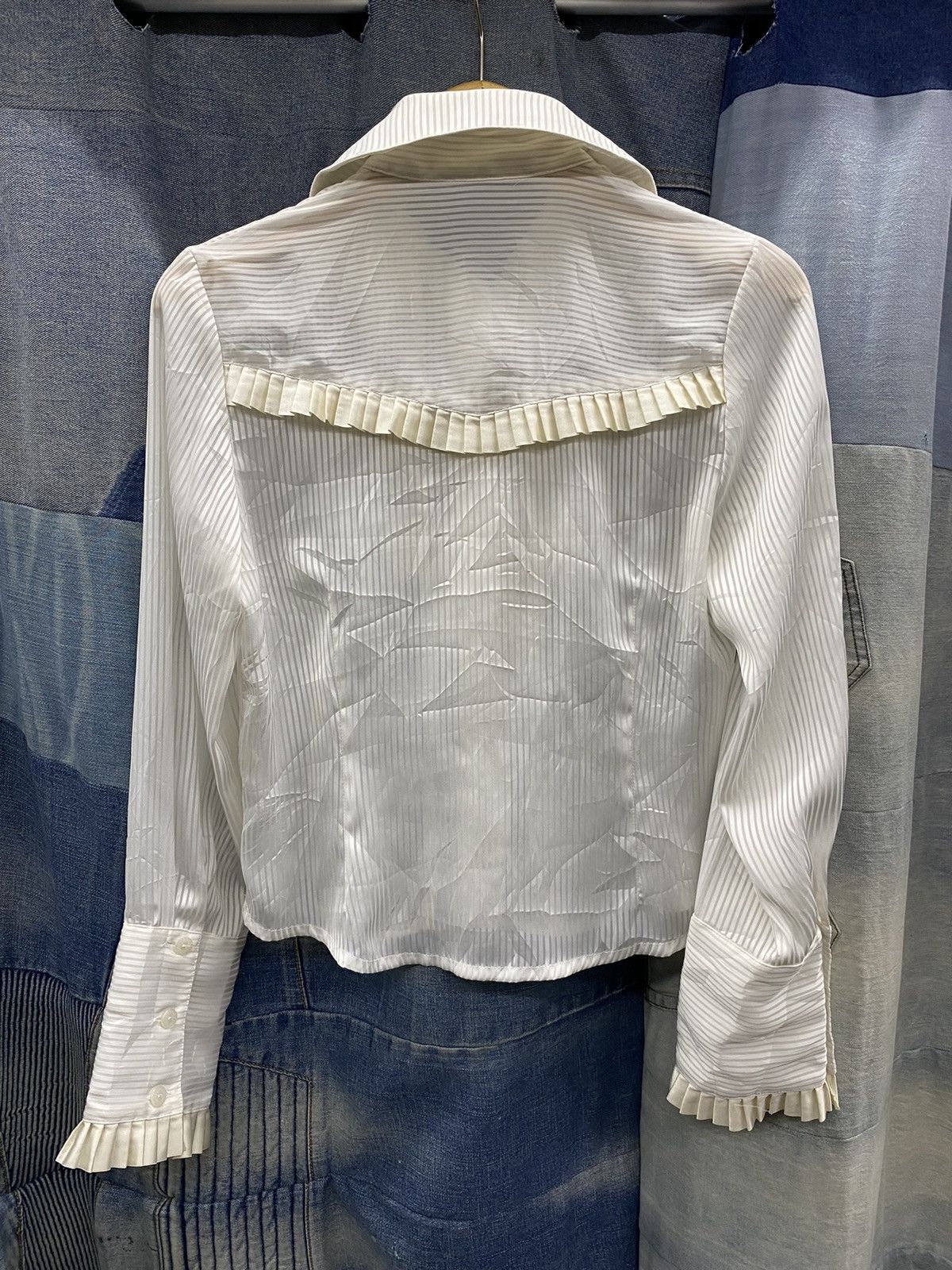 If Six Was Nine × Japanese Brand ISSEY MIYAKE YOHJI STYLE blouses alice & the pirates Size S / US 4 / IT 40 - 11 Thumbnail