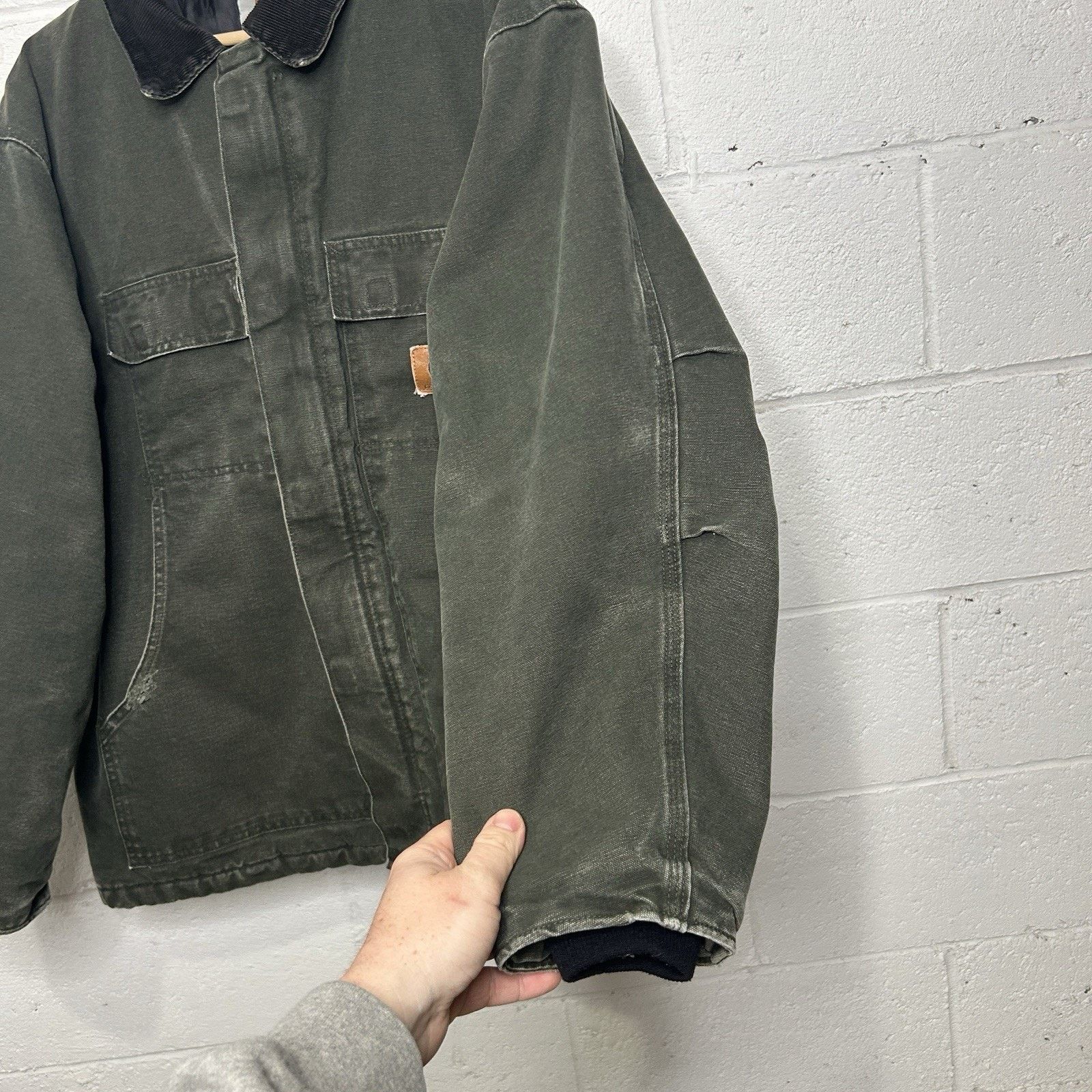 Carhartt Vintage Carhartt Quilted Arctic Jacket “Moss Green” C26 MOS Size US L / EU 52-54 / 3 - 11 Thumbnail