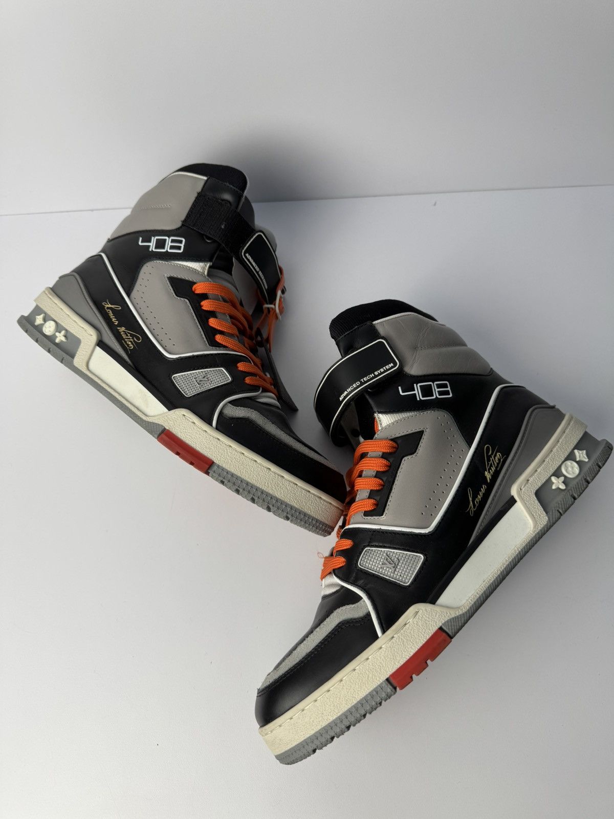 Louis Vuitton Louis Vuitton Virgil trainers high tops Size US 8.5 / EU 41-42 - 7 Thumbnail