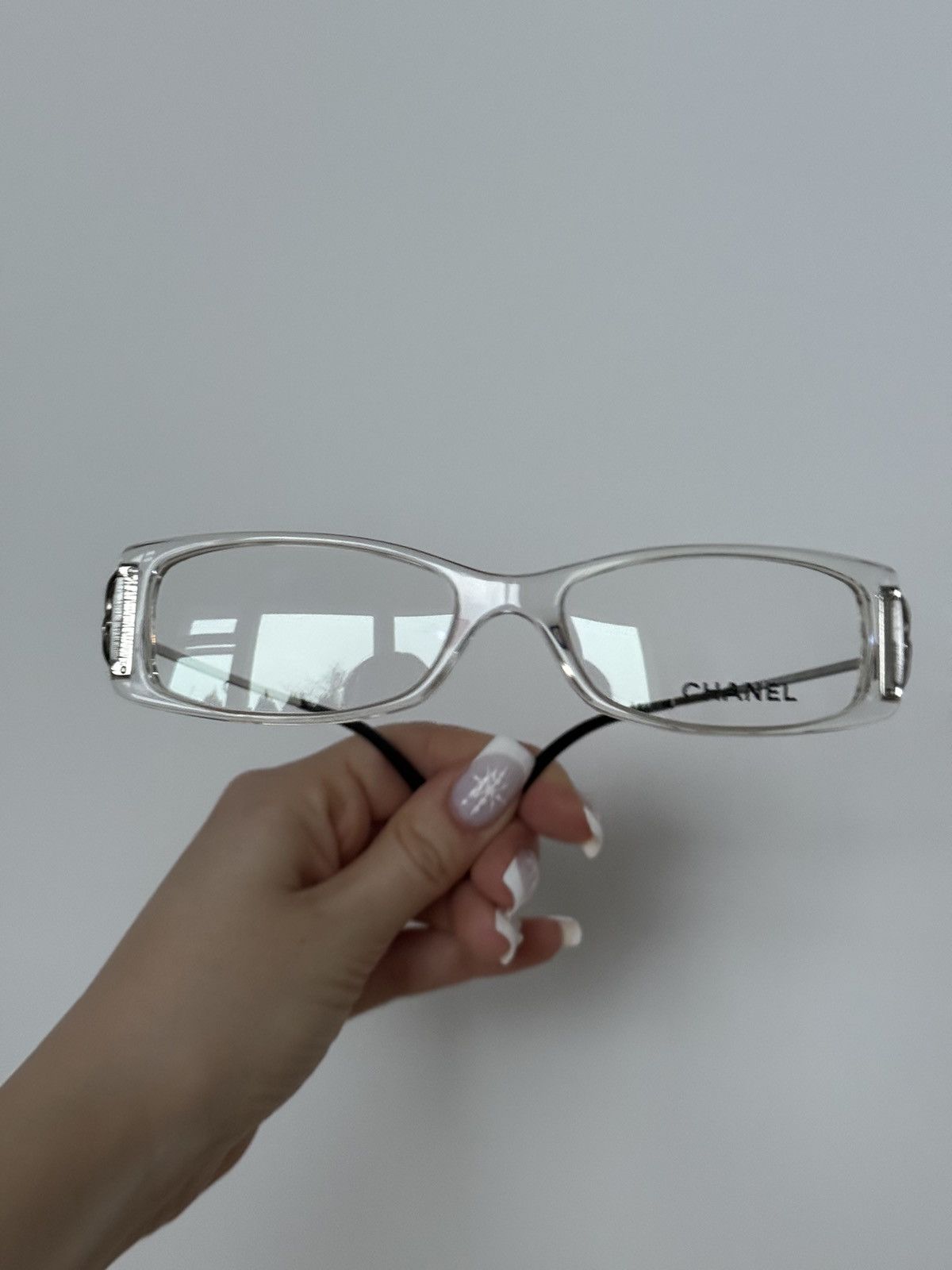 Chanel Chanel Transparent Glasses Size ONE SIZE - 4 Thumbnail