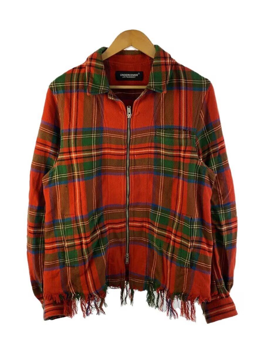 Undercover SS18 Plaid Frayed Hem Zip Jacket - Undercover Size US M / EU 48-50 / 2 - 1 Thumbnail