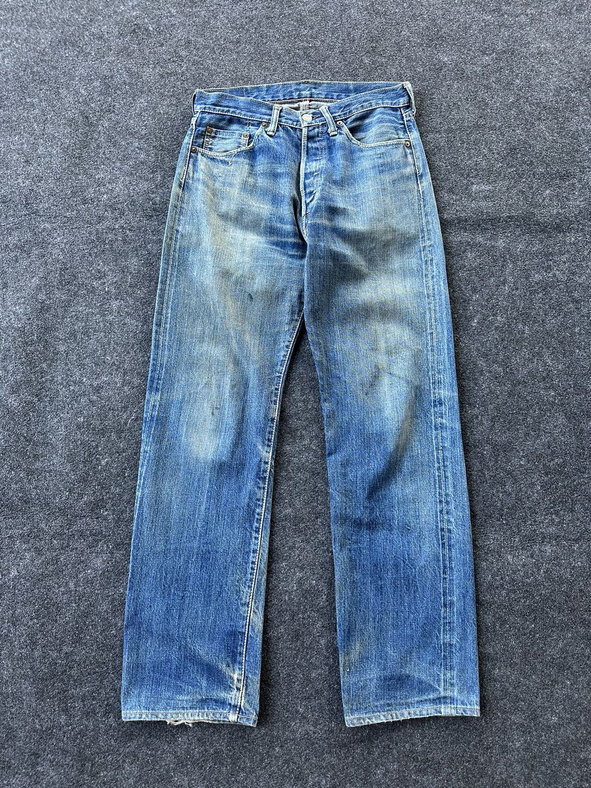90s Violet Buffalo Wallows Japan Selvedge Vintage Denim D163