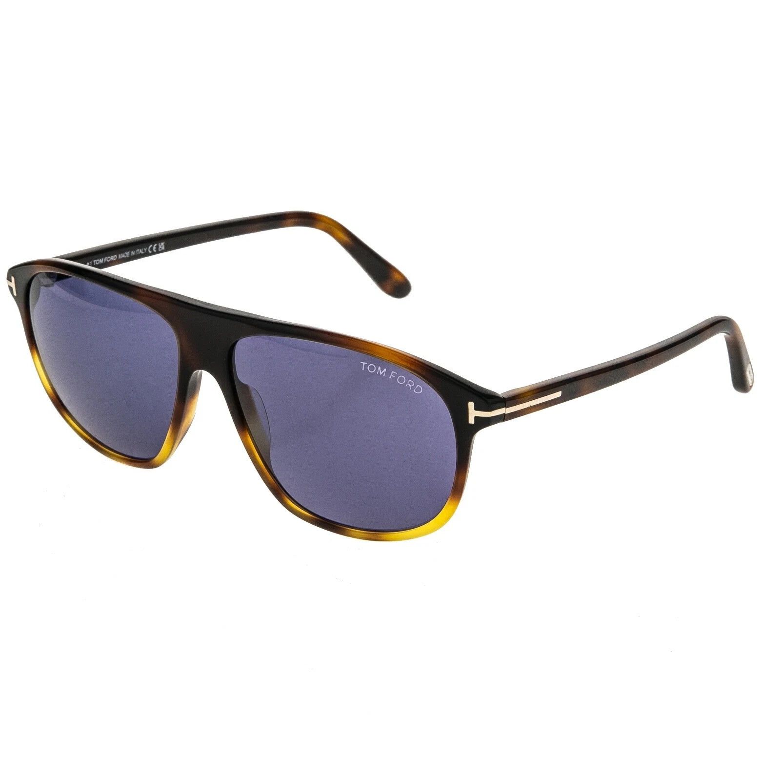 Tom Ford TOM FORD Prescott TF1027 56V Brown Blue Angular 1027 FT1027 Size ONE SIZE - 8 Thumbnail